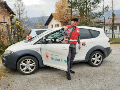 prostovoljno delo - prevoz starejših oseb