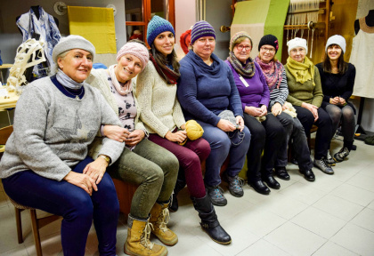 Delavnice pletenja za dober namen, foto: arhiv Zavoda Tri